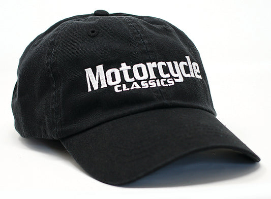 Black Motorcycle Classics Hat