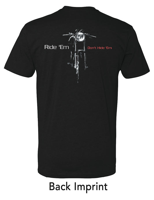 Motorcycle Classics Short Sleeve Black T-Shirt