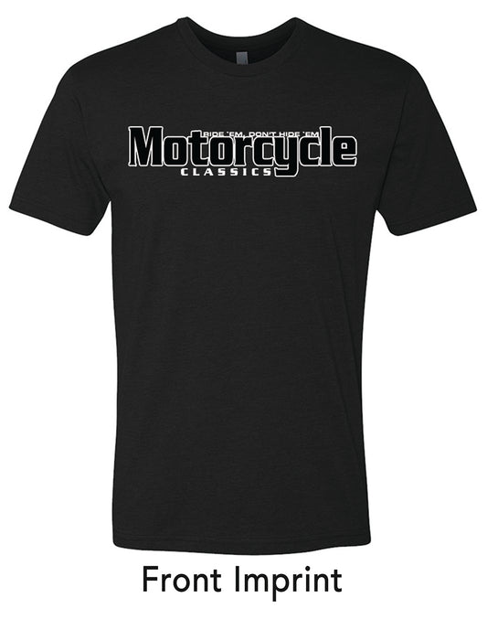 Motorcycle Classics Short Sleeve Black T-Shirt