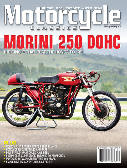 Motorcycle Classics Magazine, January/February 2025