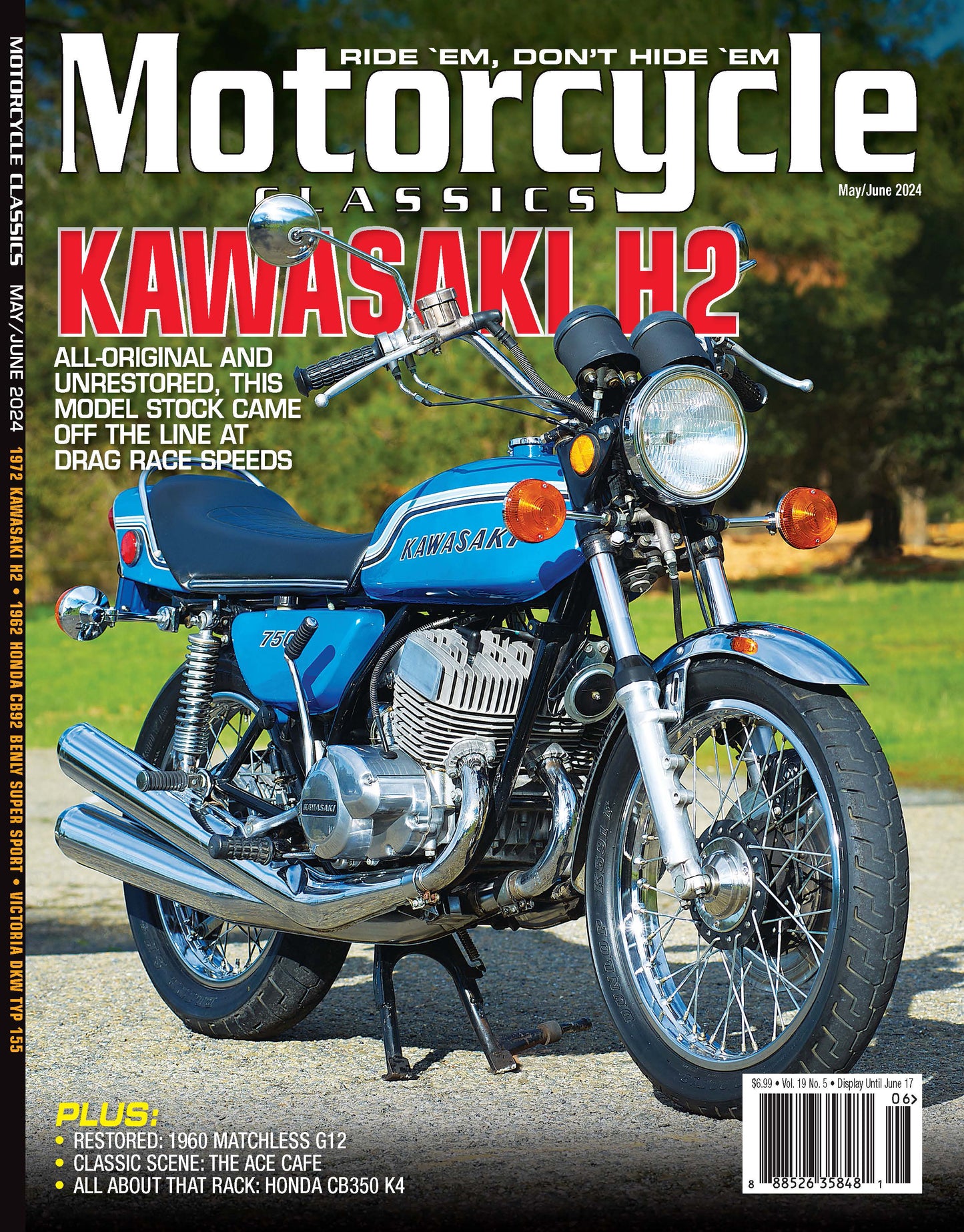Motorcycle Classics Magazine, May/June 2024