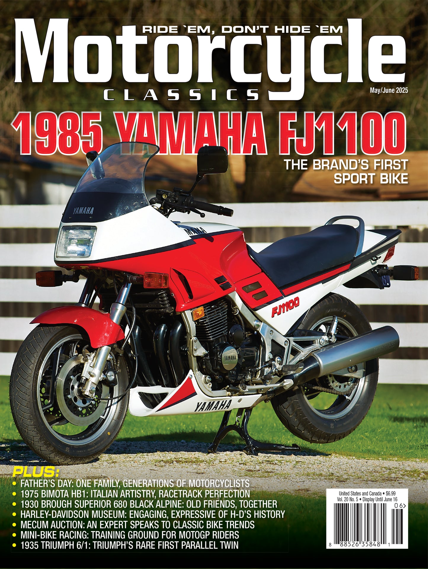Motorcycle Classics Magazine, May/June 2025