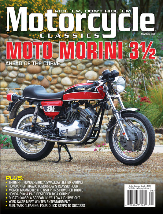 Motorcycle Classics Magazine, May/June 2026