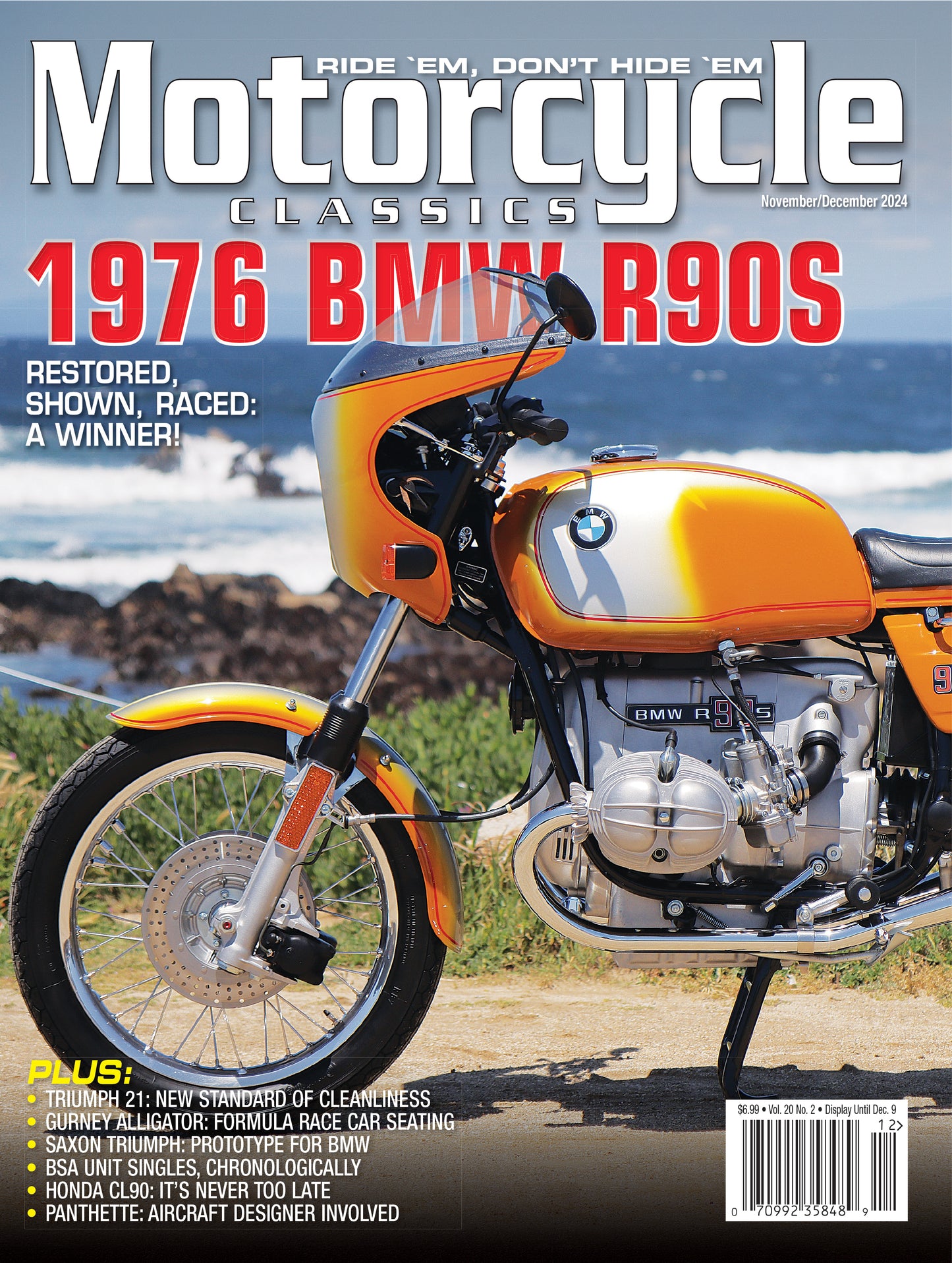 Motorcycle Classics Magazine, November/December 2024