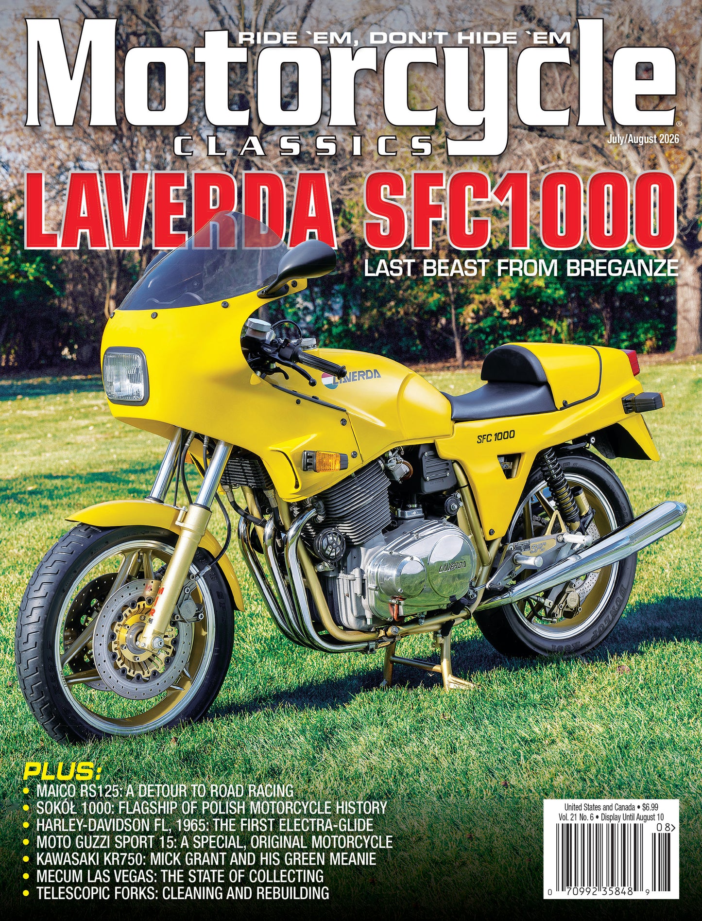Motorcycle Classics Magazine, July/August 2026