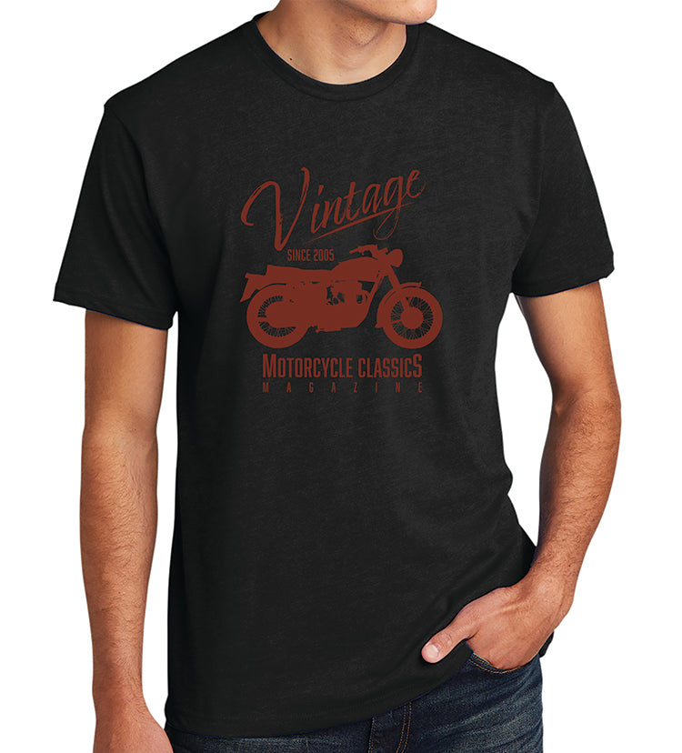 VINTAGE BLACK MOTORCYCLE CLASSICS T-SHIRT