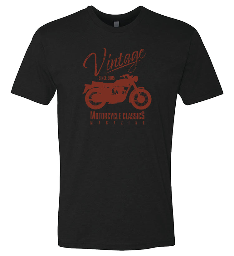 VINTAGE BLACK MOTORCYCLE CLASSICS T-SHIRT