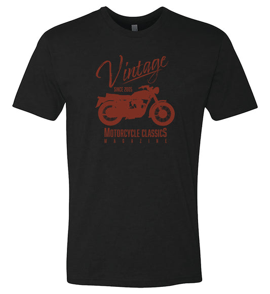 VINTAGE BLACK MOTORCYCLE CLASSICS T-SHIRT