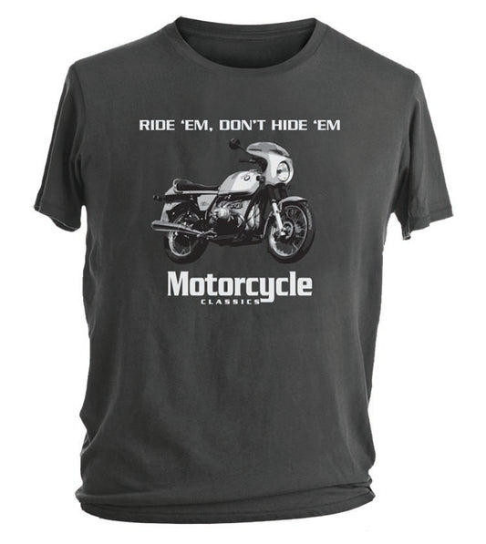Motorcycle Classics Short Sleeve T-Shirt, Small: BMW R90S