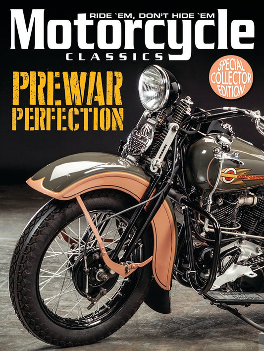 Motorcycle Classics: Pre War Perfection, Special Collector Edition
