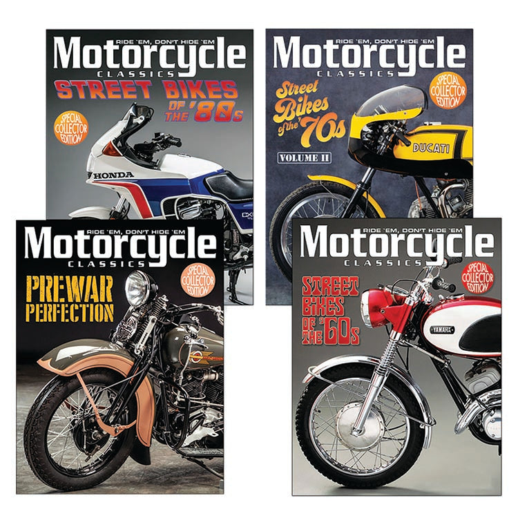 STREET BIKES PRE-WAR THROUGH THE '80S COLLECTION