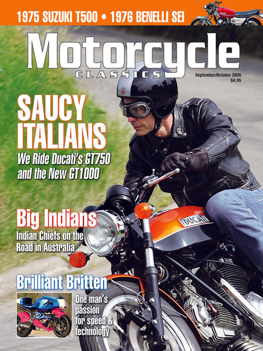 Motorcycle Classics Magazine, September/October 2006