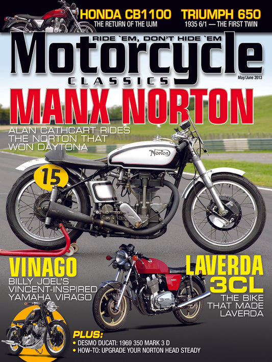 Motorcycle Classics Magazine, May/June 2013