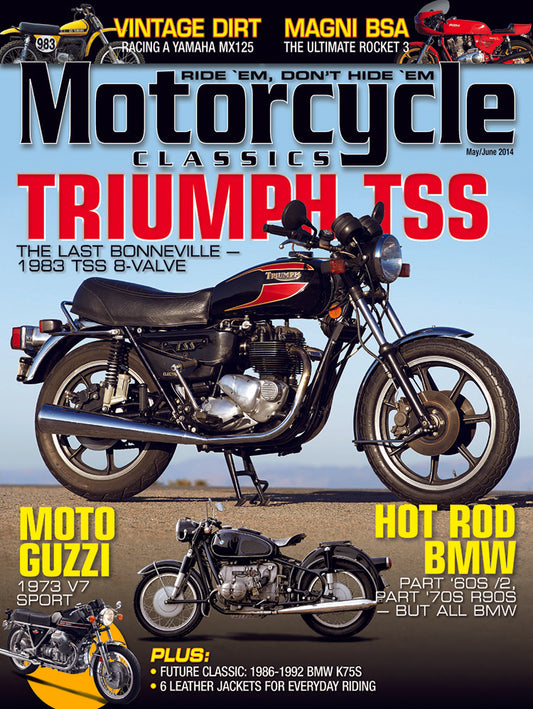 Motorcycle Classics Magazine, May/June 2014