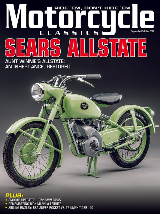 Motorcycle Classics Magazine, September/October 2021