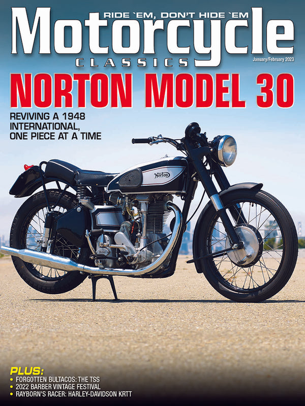 Motorcycle Classics Magazine, January/February 2023