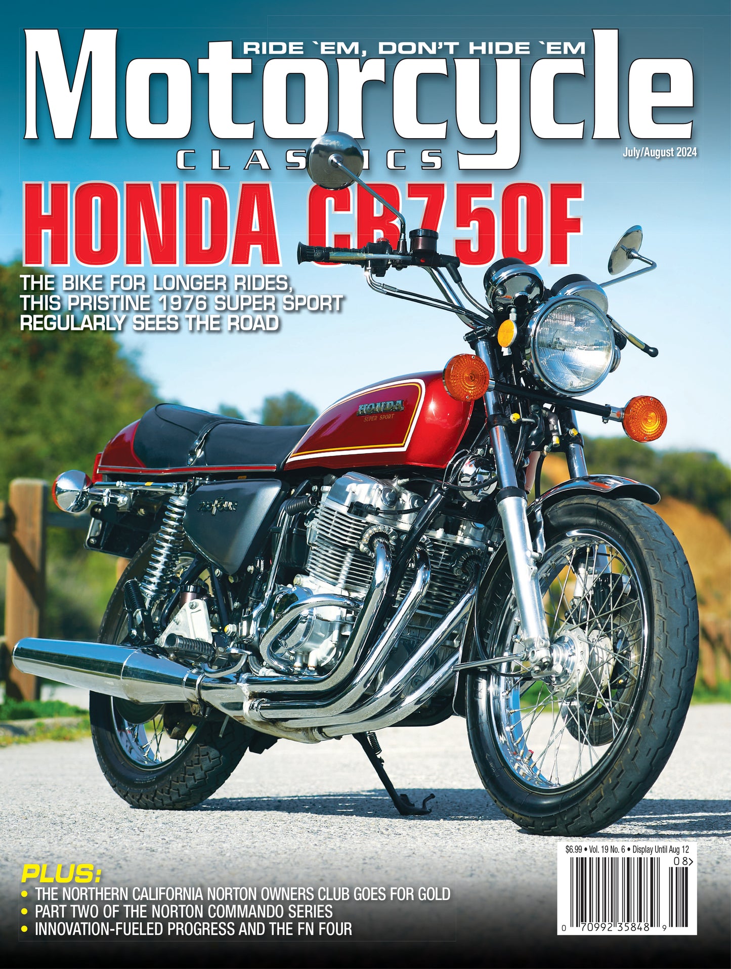 MOTORCYCLE CLASSICS MAGAZINE, JULY/AUGUST 2024