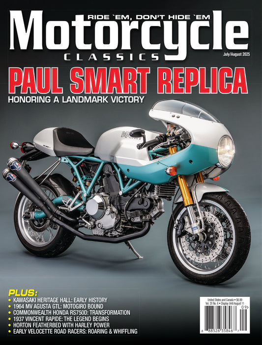 Motorcycle Classics Magazine, July/August 2025
