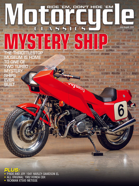 MOTORCYCLE CLASSICS MAGAZINE, JULY/AUGUST 2023
