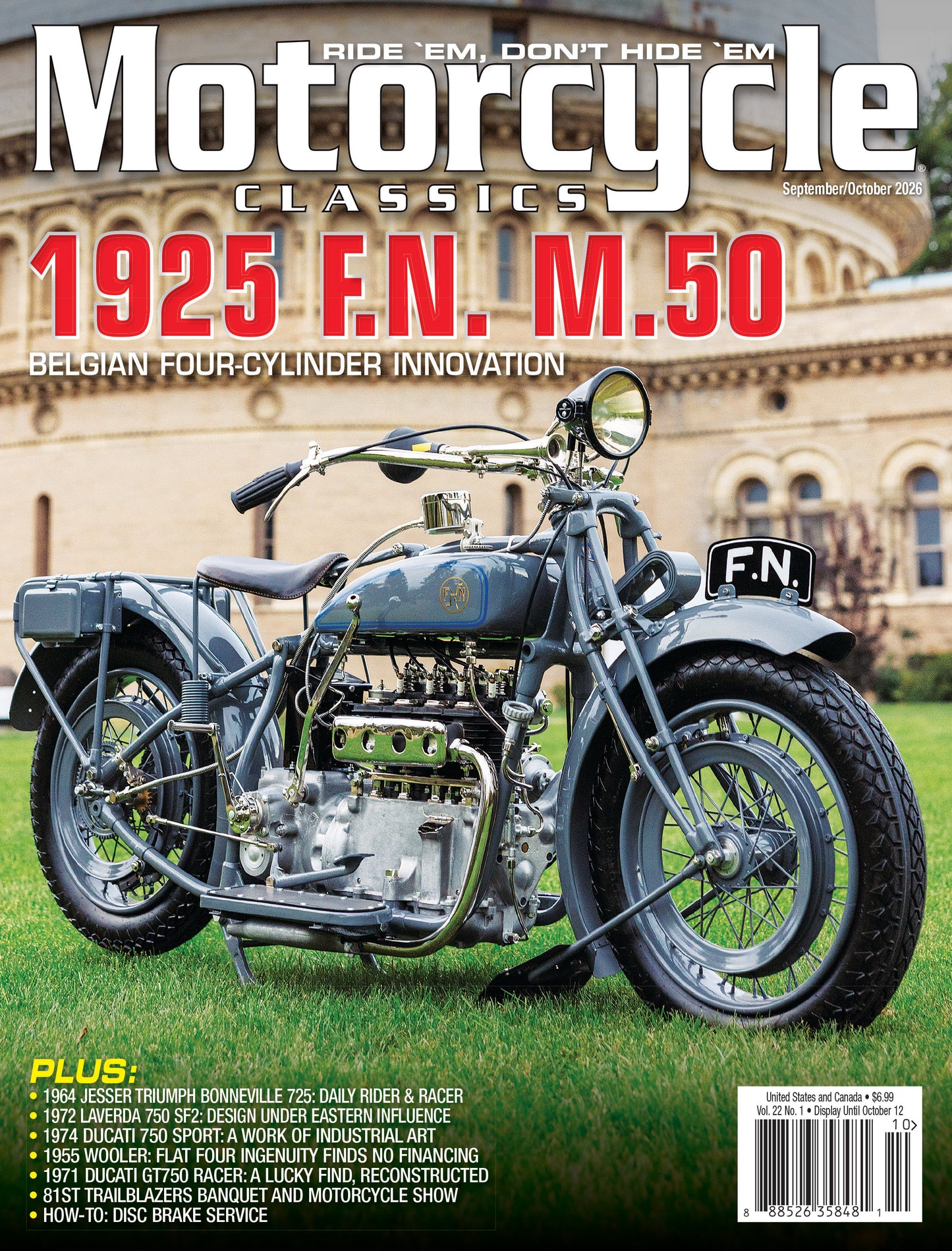 Motorcycle Classics Magazine, September/October 2026