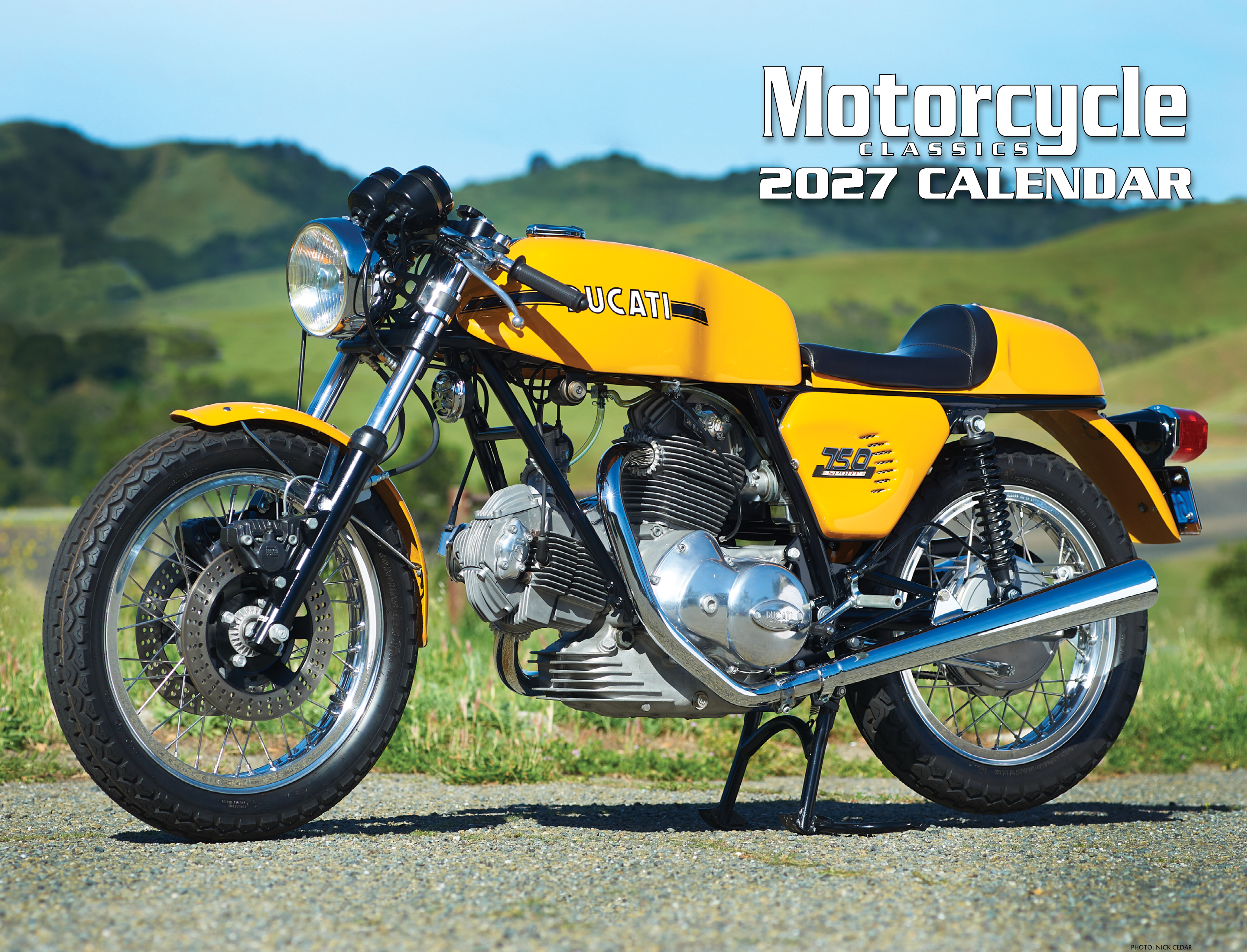 2027 Motorcycle Classics Calendar