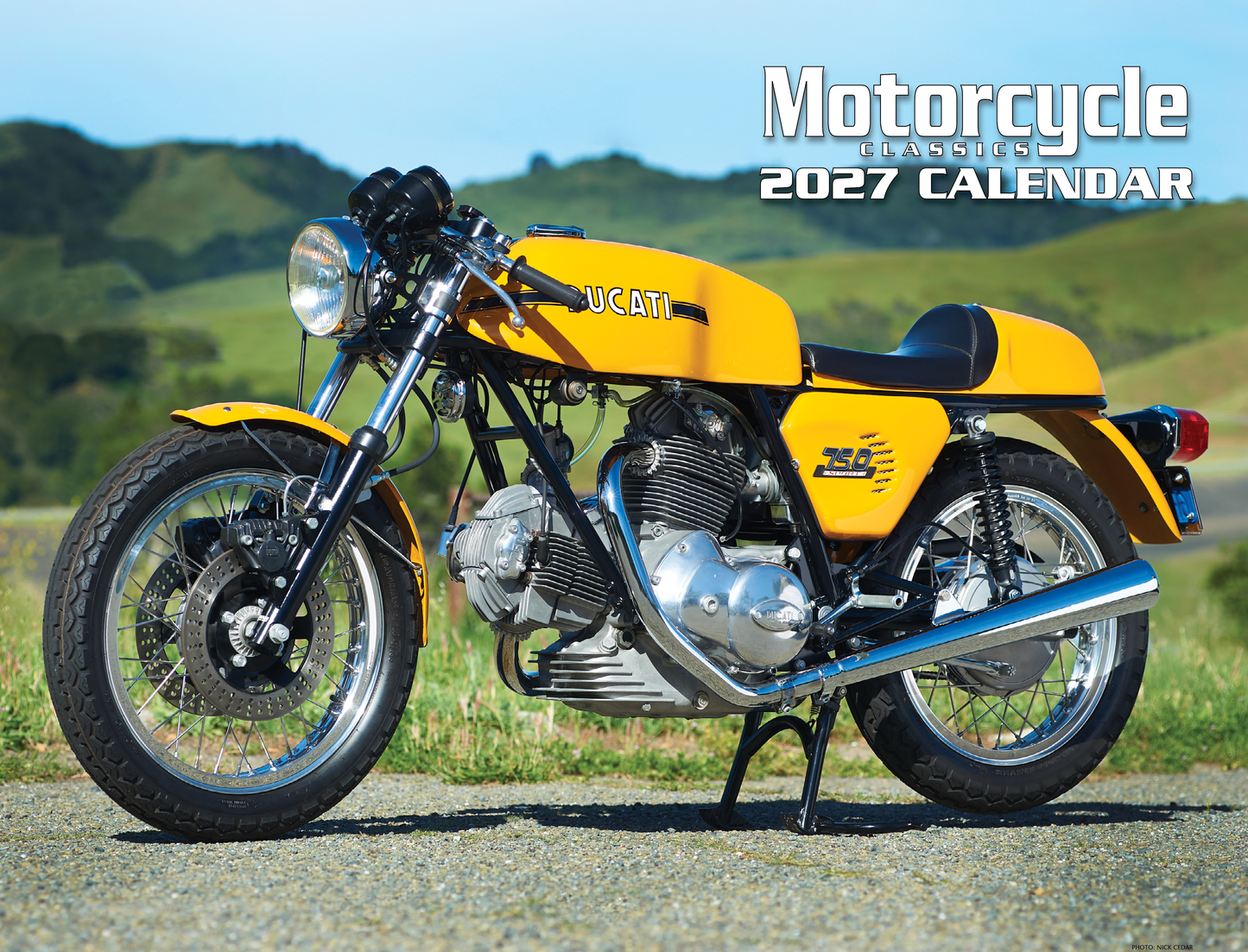 2027 Motorcycle Classics Calendar