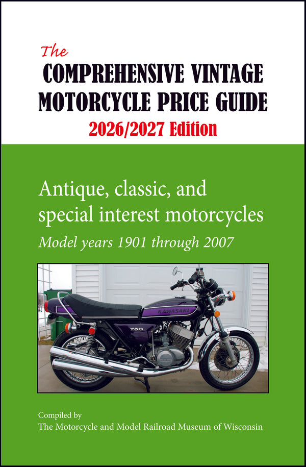 The Comprehensive Vintage Motorcycle Price Guide, 2026/2027 Edition