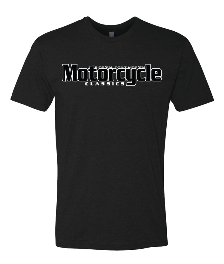 MOTORCYCLE CLASSICS SHORT SLEEVE BLACK T-SHIRT – Motorcycle Classics