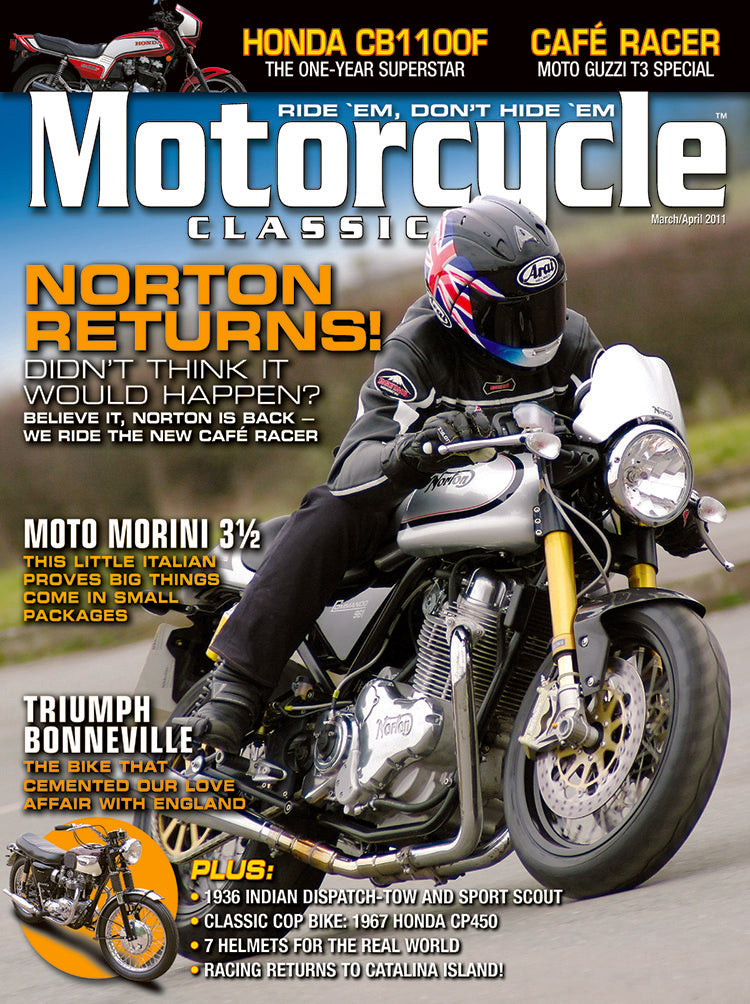 Simple Magazine Motorcycle Motorcycle Classics Magazine, March/April 2011