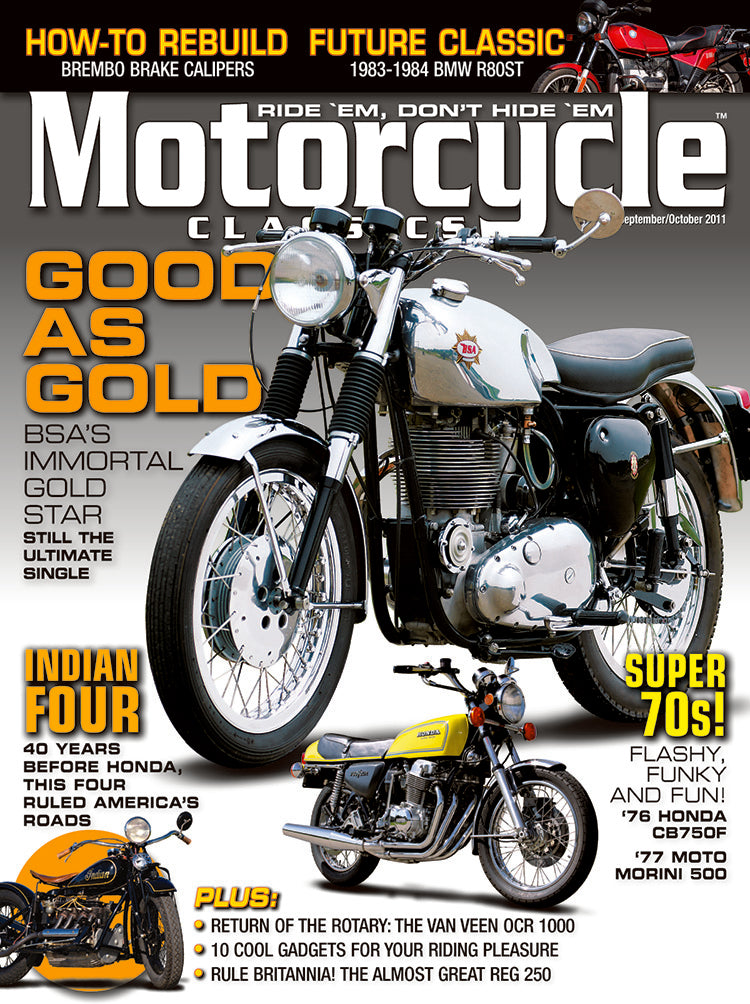 Simple Magazine Motorcycle Motorcycle Classics Magazine, September/October 2011