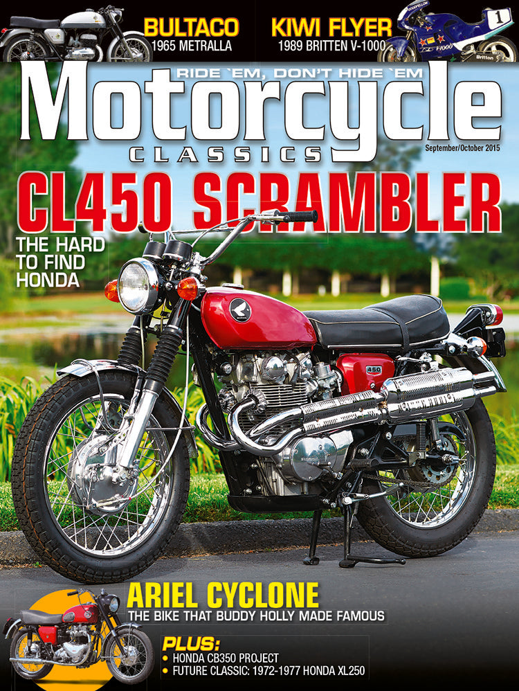 Simple Magazine Motorcycle Motorcycle Classics Magazine, September/October 2015