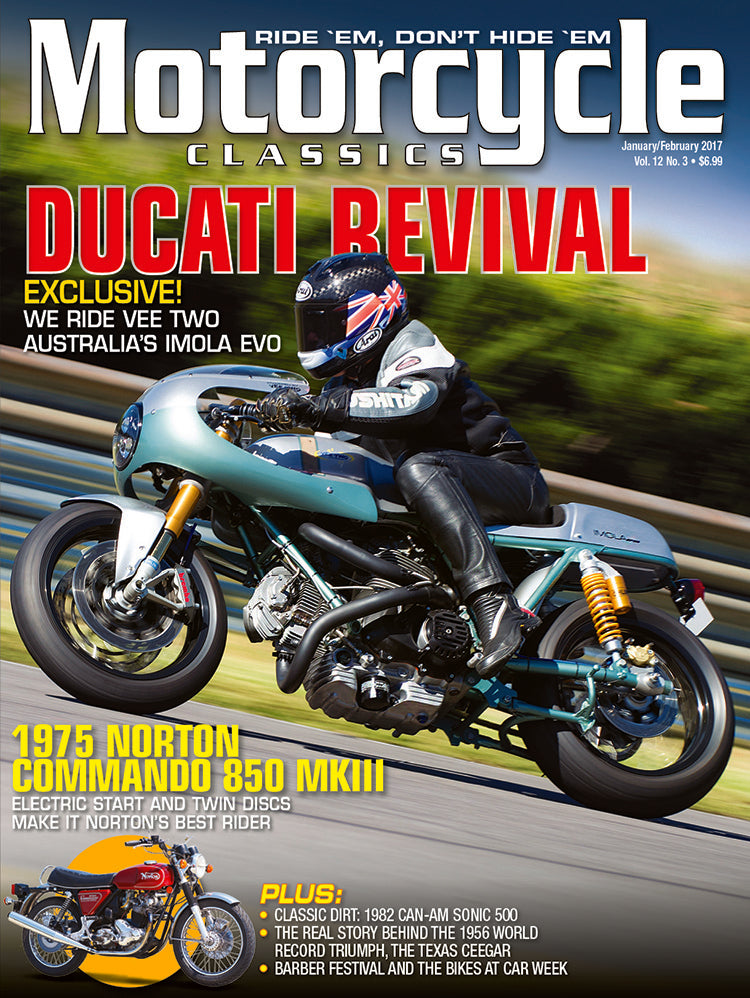 Simple Magazine Motorcycle Motorcycle Classics Magazine, January/February 2017