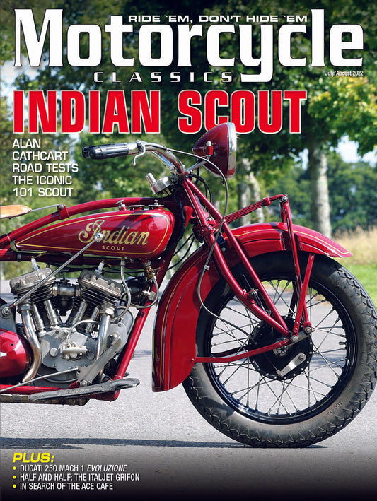 MOTORCYCLE CLASSICS MAGAZINE, JULY/AUGUST 2022